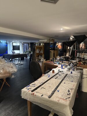 François Benoît-Lison in de studio: Atelier, février 2023