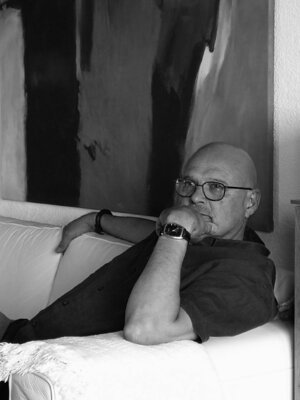 Daniel Schär in de studio