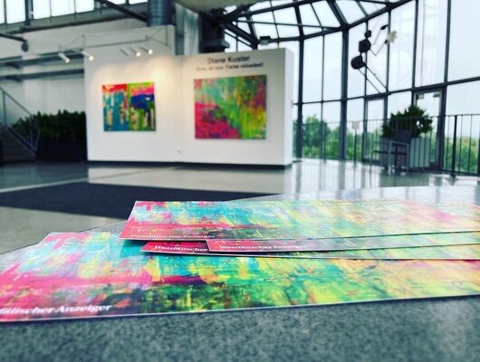 Diane Kuster im Studio: Ausstellung in Hamm