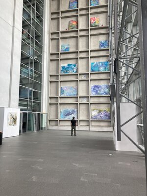 Diane Kuster im Studio: Ausstellung OLG Hamm 2023