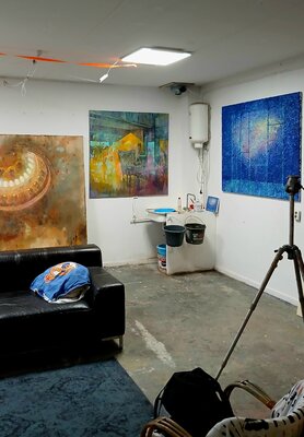 Riemer Den Ouden im Studio