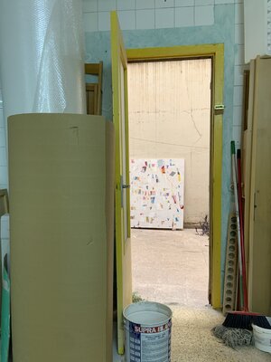 Ángel Celada nello studio