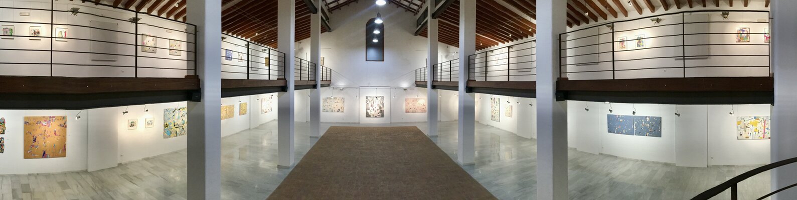 Ángel Celada nello studio