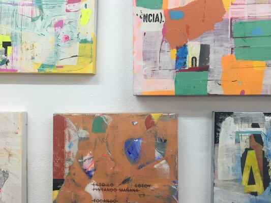 Ángel Celada nello studio