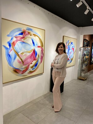 Laura Porcelli in the Studio