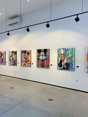 Esteban Vera dans le studio