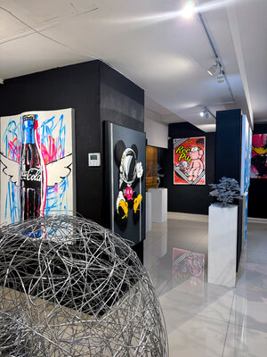 Esteban Vera dans le studio