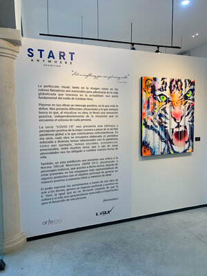 Esteban Vera dans le studio