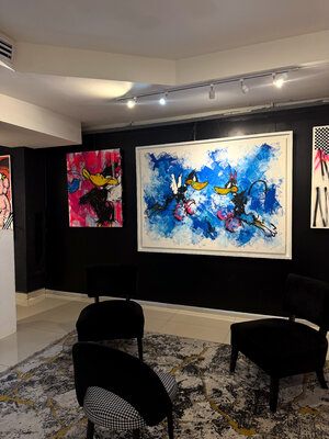 Esteban Vera dans le studio