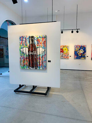 Esteban Vera dans le studio