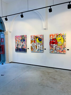 Esteban Vera dans le studio