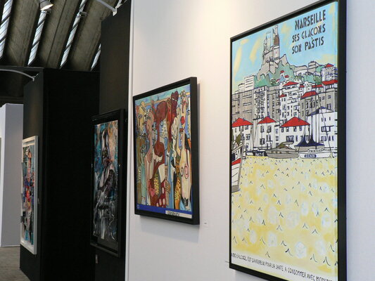 Richard Boigeol nello studio: ART NICE 2014