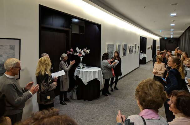 Sara Sepúlveda im Studio: Sara Sepulveda 2018. Grand Central Munich