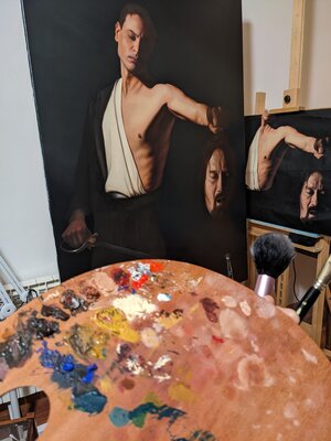 Ezequiel Martinez Llaser in the Studio
