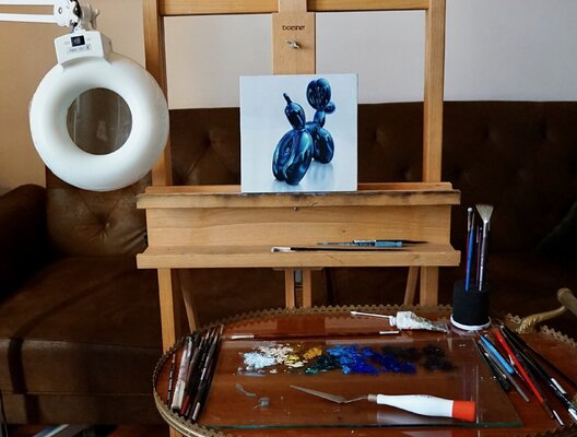 Ezequiel Martinez Llaser in the Studio