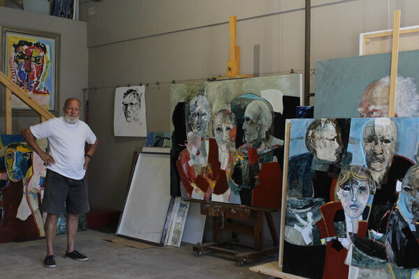 André François van Vuuren dans le studio