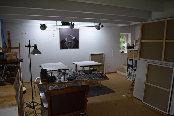 Prof. Gerhard Silber im Studio