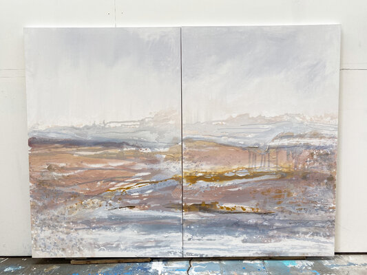 Kathleen Rhee im Studio: Sand Dunes is one of my favourites now living in the USA.