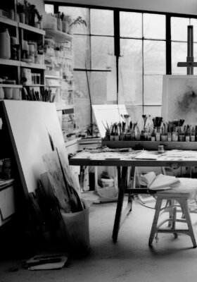 Marc Leforestier en el estudio