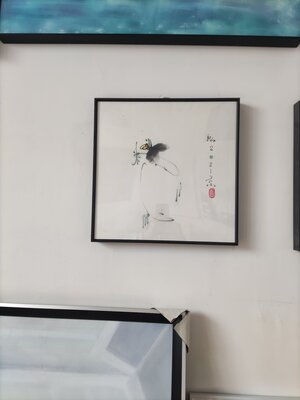 Min Zou en el estudio