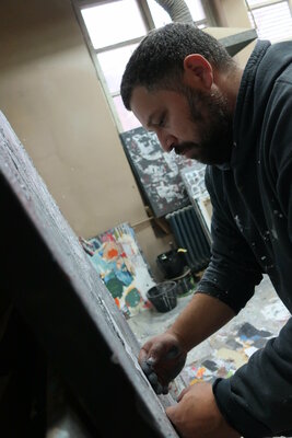 D Pavlovic nello studio