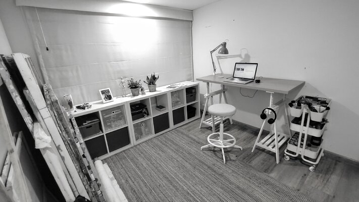 Fernando Jaramillo nello studio