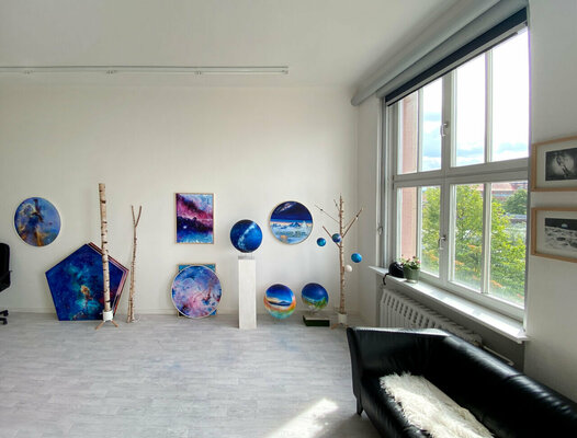 Anne Wölk in de studio: Studio Anne Wölk, Gehringstrasse 39, 13088