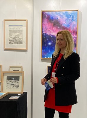 Anne Wölk in de studio: Art Eindhoven, Niederlande, 2023
