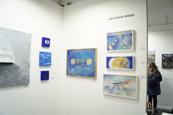 Carlo Olper nello studio: Paratissima 2018 - Sezione GAP - Torimo Esposizioni