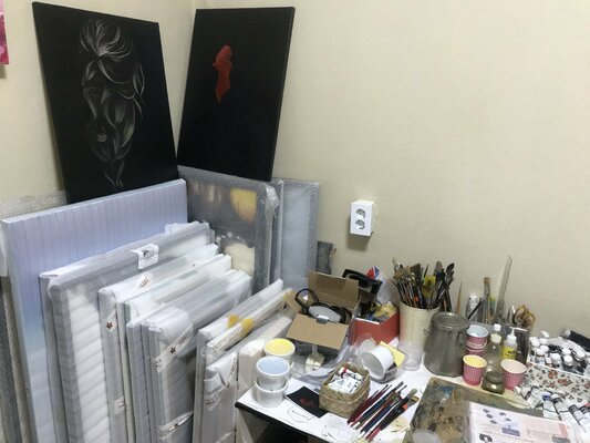 ransoo kim en el estudio