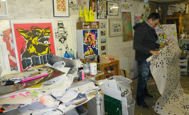 Jp Malot in the Studio