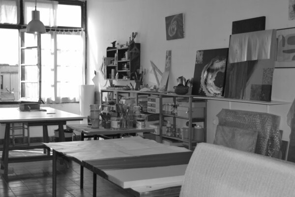 Anna Valls en el estudio