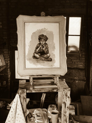 Enrica Toffoli in the Studio: "L'Enfant qui attend", in studio ...