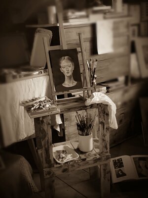 Enrica Toffoli in the Studio: Lavori in corso