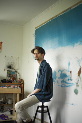 Glib Franko nello studio