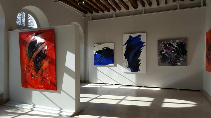 Jean Soyer im Studio: 2020 - EXPOSITION à l' ORANGERIE de la PROPRIETE CAILLEBOTTE à YERRES