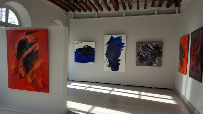 Jean Soyer im Studio: 2020 - EXPOSITION à l' ORANGERIE de la PROPRIETE CAILLEBOTTE à YERRES