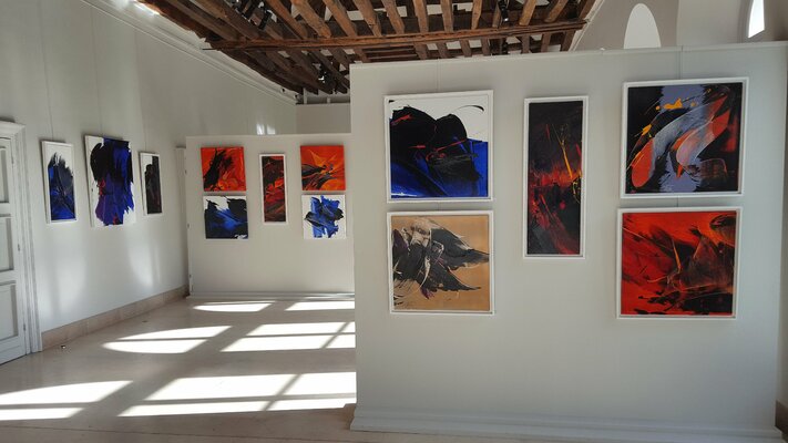 Jean Soyer im Studio: 2020 - EXPOSITION à l' ORANGERIE de la PROPRIETE CAILLEBOTTE