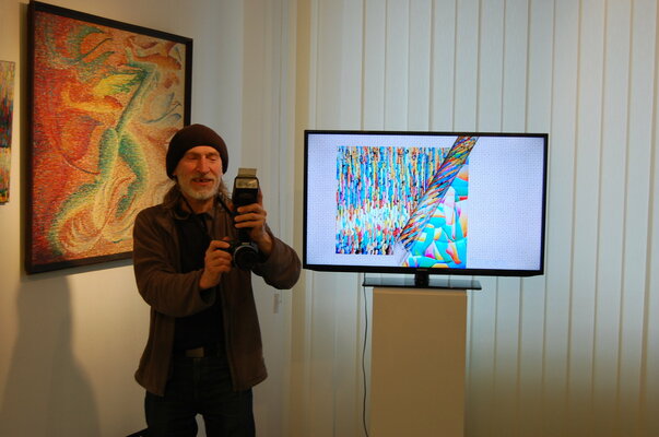 Aleksandr Breskin nello studio