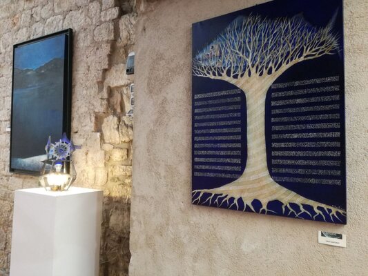 Antonio Presti in de studio: COSMOS- Collettiva al Museo Diocesano di GUBBIO (Perugia)
