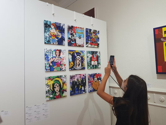 Misako Street Art im Studio: Exposition lors du Focus Art Fait de Porto - Portugal
