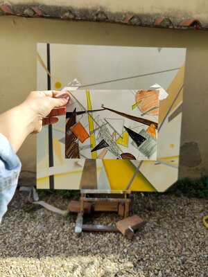 Franziska Raffaël nello studio: Snapshot