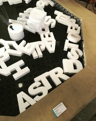 Astrid Stoeppel nello studio: Art Miami - Aqua Art 2018 USA/Miami