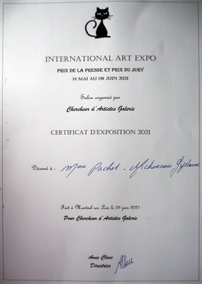 Gyslaine Pachet Micheneau nello studio