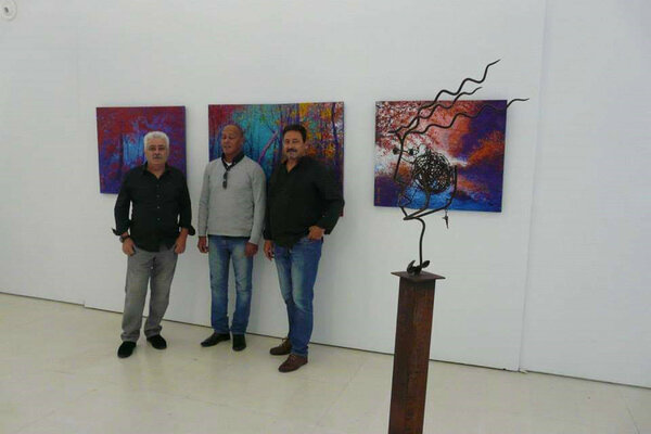 Andrés Rueda in the Studio