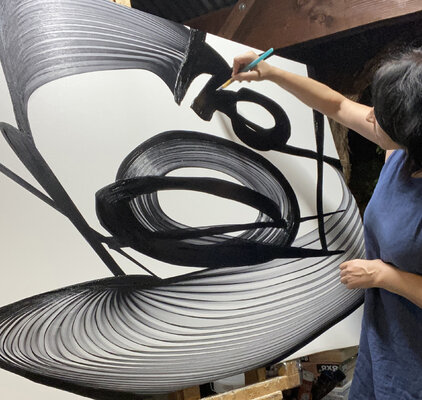 Irena Orlov en el estudio