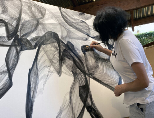 Irena Orlov en el estudio