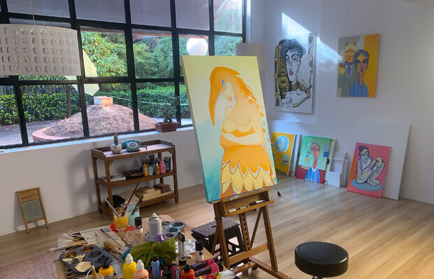 Felix zilinskas nello studio