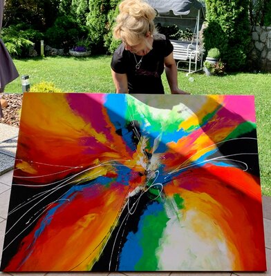 Julijana Ravbar im Studio