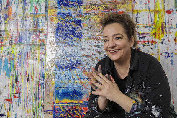 Kerstin Sokoll im Studio